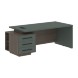 Стол руководителя с тумбой VCT 2090(L) 2000х900х750 VELION в Ноябрьске 
