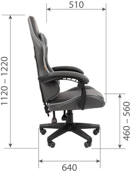 Кресло игровое  CHAIRMAN GAME CH28