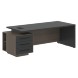 Стол руководителя с тумбой VCT 2290(L) 2200х900х750 VELION в Ноябрьске 