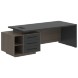 Стол руководителя с тумбой VCT 2390(L) 2300х900х750 VELION в Ноябрьске 